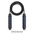 2021 Hot Amazon Adult Battle Weighted Bearing Rubber PP Cordless Speed Jump Skipping Rope